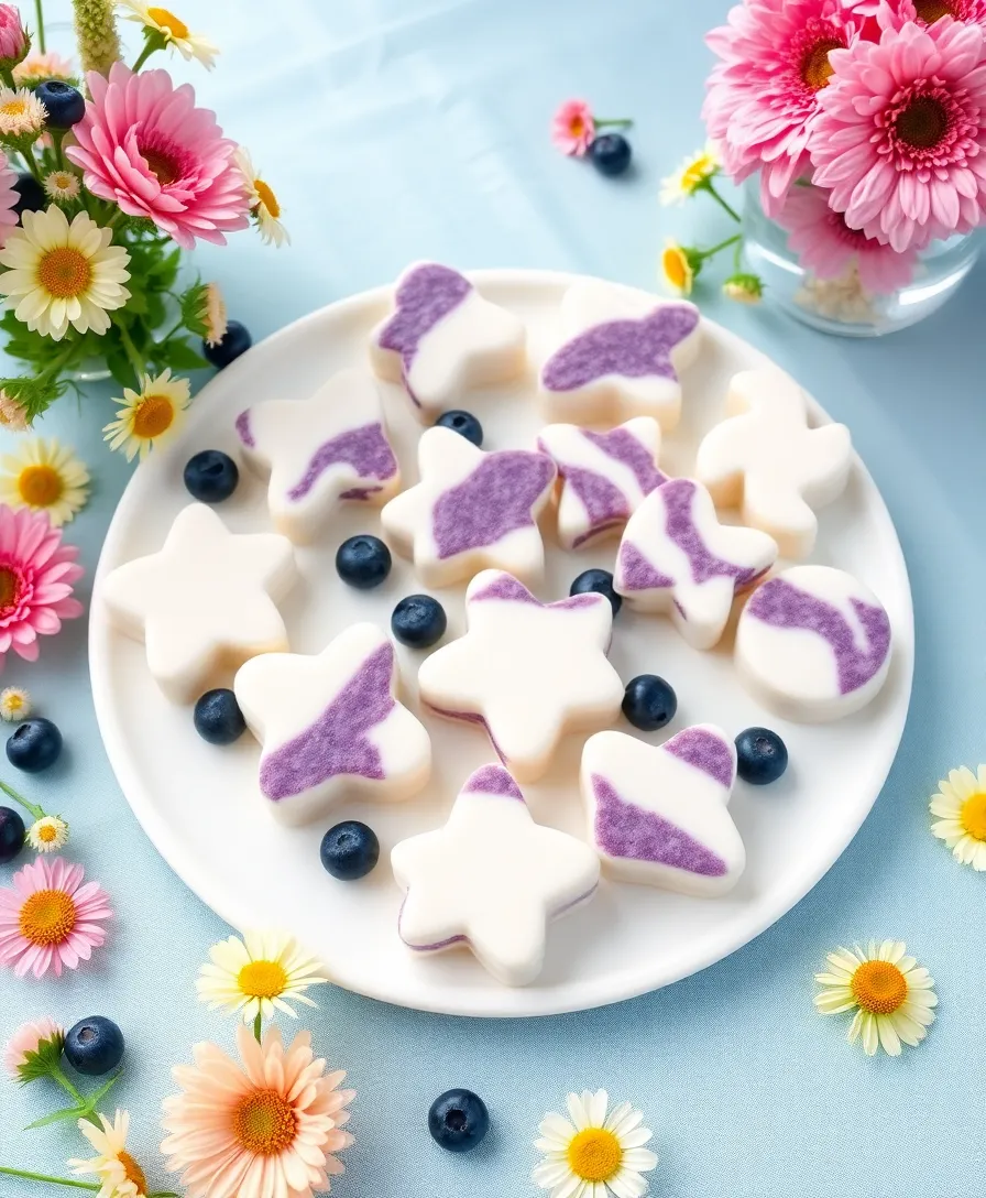 25 Unique Dog Treats for a Paw-some Wedding Experience (Your Guests Will Go Crazy for #4!) - 11. Blueberry and Yogurt Bites