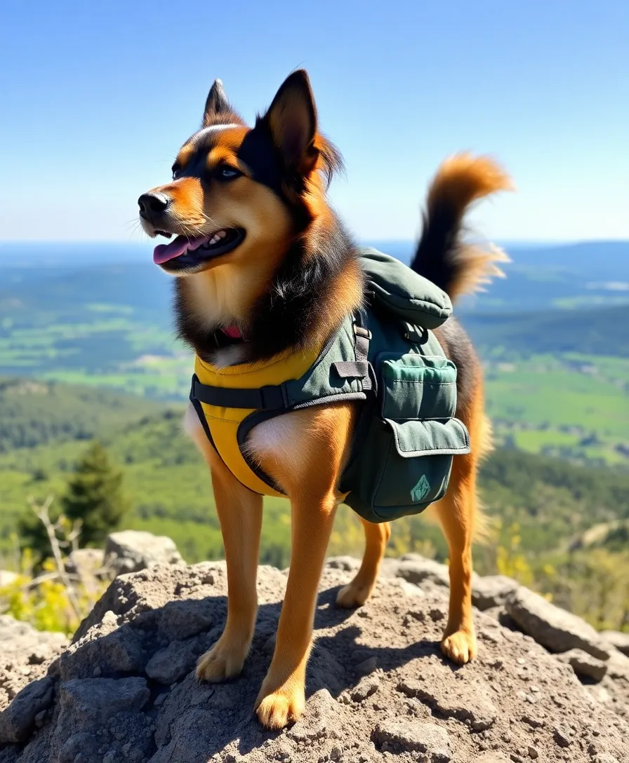 16 Seasonal Pet Outfit Tips for a Stylish Spring (Your Pet Will Be the Most Fashionable on the Block!) - 10. Adventure-Ready Gear