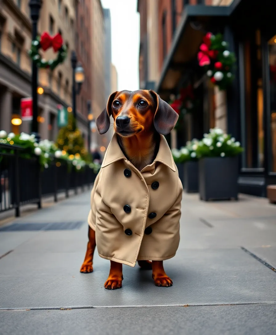 15 Adorable Winter Coat Ideas for Dogs That'll Make You Say 'Aww!' - 10. Classic Trench Coat