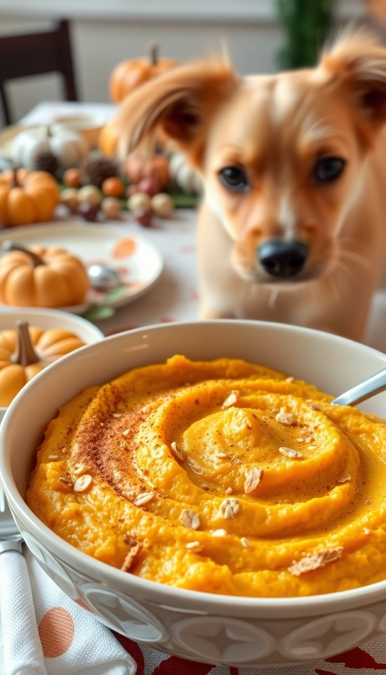 10 Thanksgiving Dog Food Recipes That Will Have Your Pup Drooling (You Won't Believe #4!) - 5. Butternut Squash & Oatmeal Mash