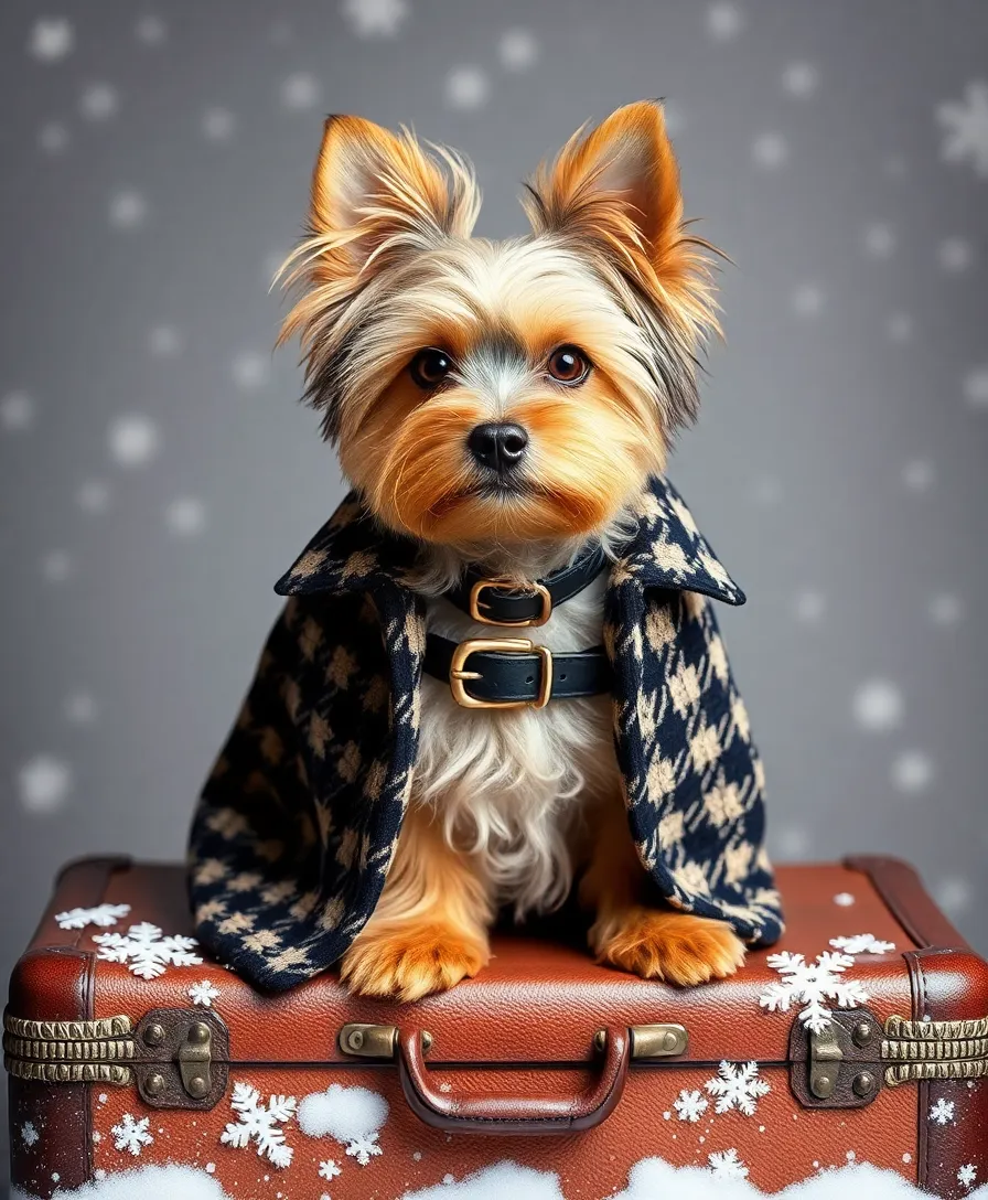 15 Adorable Winter Coat Ideas for Dogs That'll Make You Say 'Aww!' - 6. Vintage-Inspired Coat