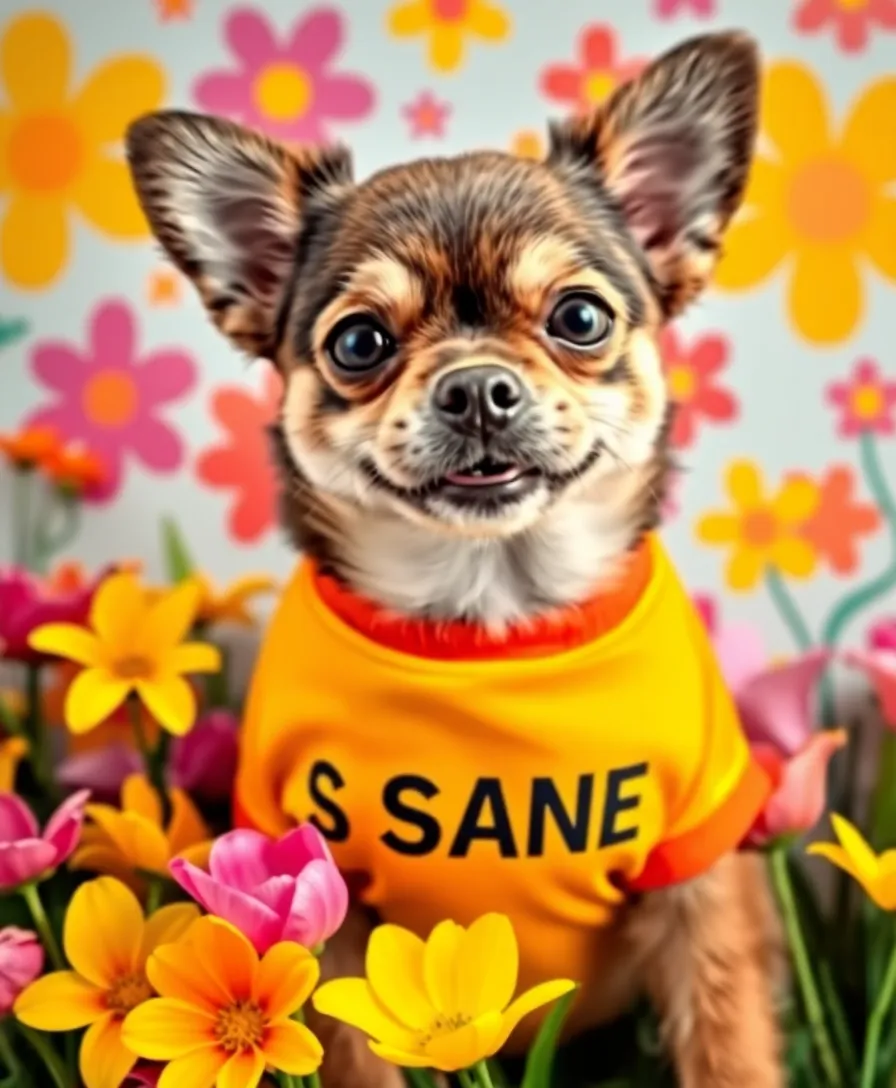 16 Seasonal Pet Outfit Tips for a Stylish Spring (Your Pet Will Be the Most Fashionable on the Block!) - 8. Customized Pet Apparel