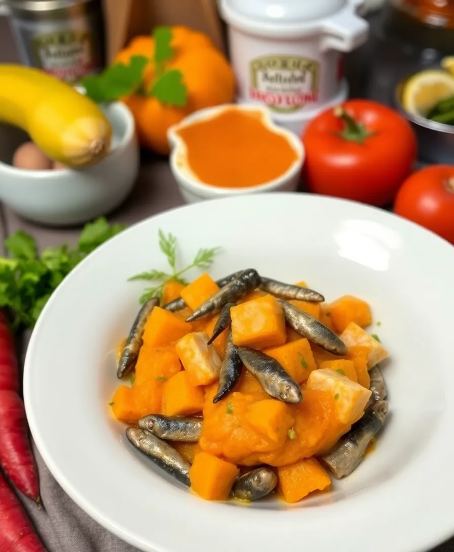 15 Easy Homemade Cat Food Recipes for Sensitive Stomachs (You'll Be Surprised by #5!) - 9. Sardine and Pumpkin Mix