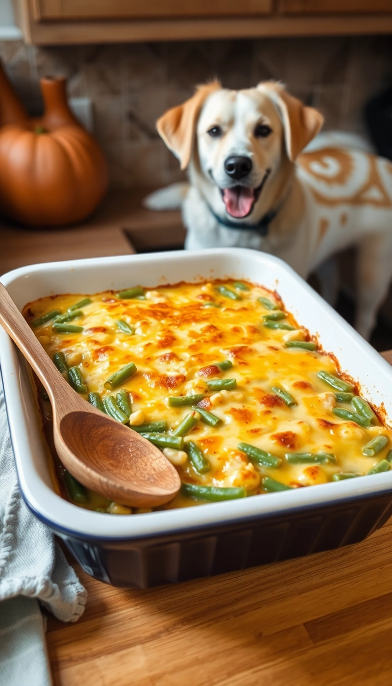 10 Thanksgiving Dog Food Recipes That Will Have Your Pup Drooling (You Won't Believe #4!) - 3. Green Bean & Turkey Casserole
