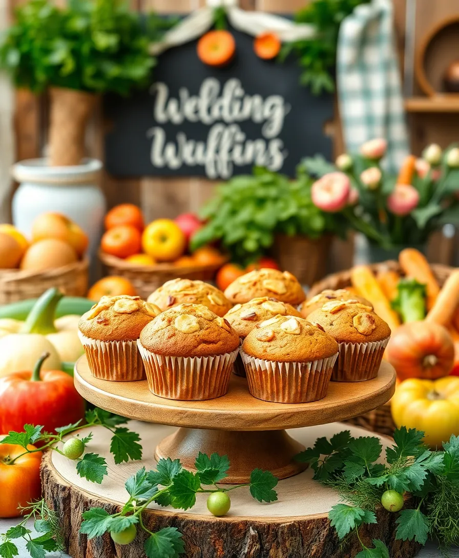 25 Unique Dog Treats for a Paw-some Wedding Experience (Your Guests Will Go Crazy for #4!) - 13. Apple and Carrot Muffins