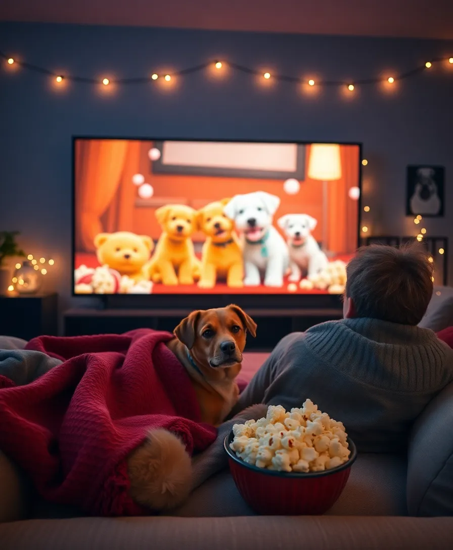 10 Creative Ways to Celebrate Pet Appreciation Day That Will Melt Your Heart! - 6. Plan a Pet-Friendly Movie Night