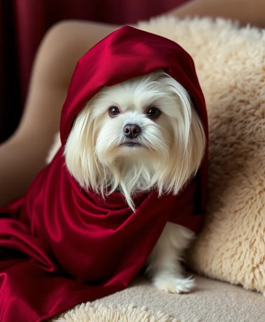 15 Adorable Winter Coat Ideas for Dogs That'll Make You Say 'Aww!' - 12. Elegant Capelet