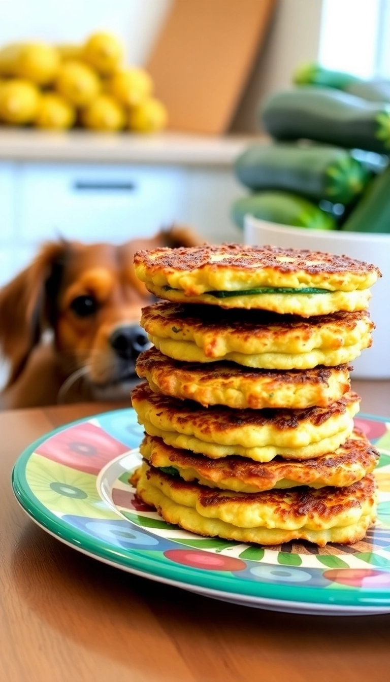 10 Wholesome Vegetarian Dog Recipes That'll Boost Your Dog's Health (You Won't Believe #3!) - 6. Zucchini and Potato Fritters