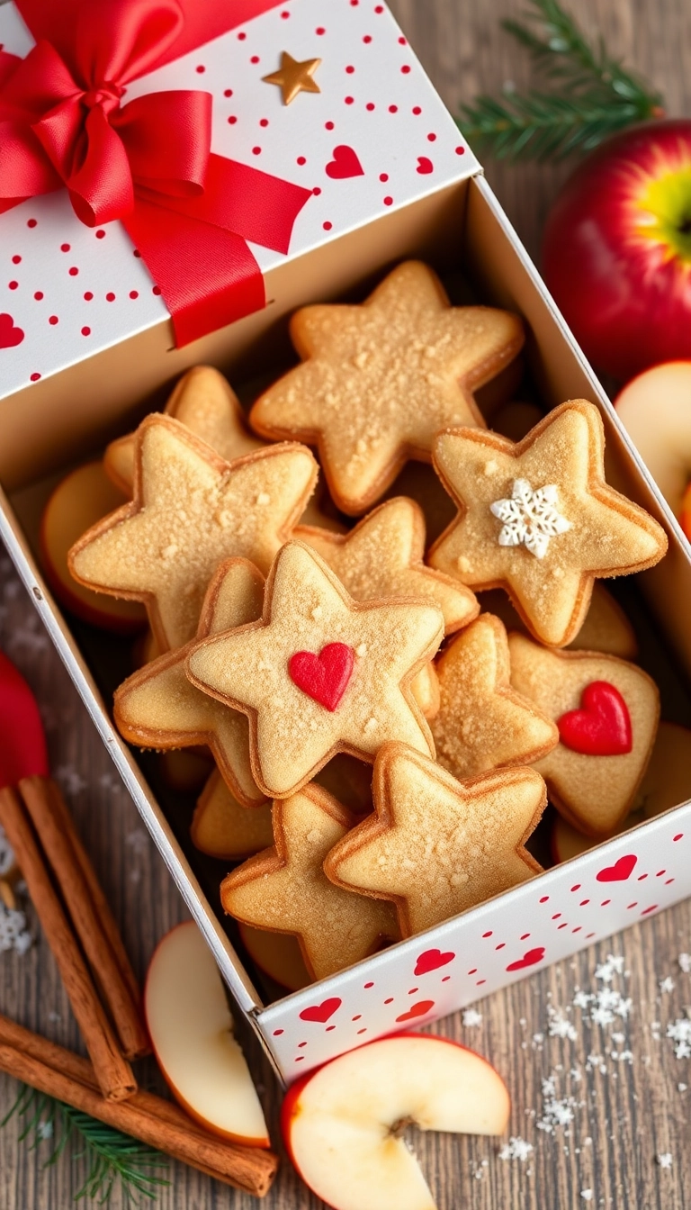 25 DIY Christmas Snacks for Dogs That Make Perfect Holiday Gifts! - 7. Apple Cinnamon Dog Treats