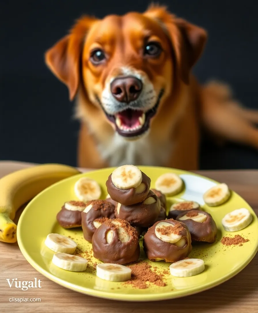 15 Healthy Homemade Dog Treats for Sensitive Stomachs (Your Dog Deserves #7!) - 14. Carob & Banana Treats