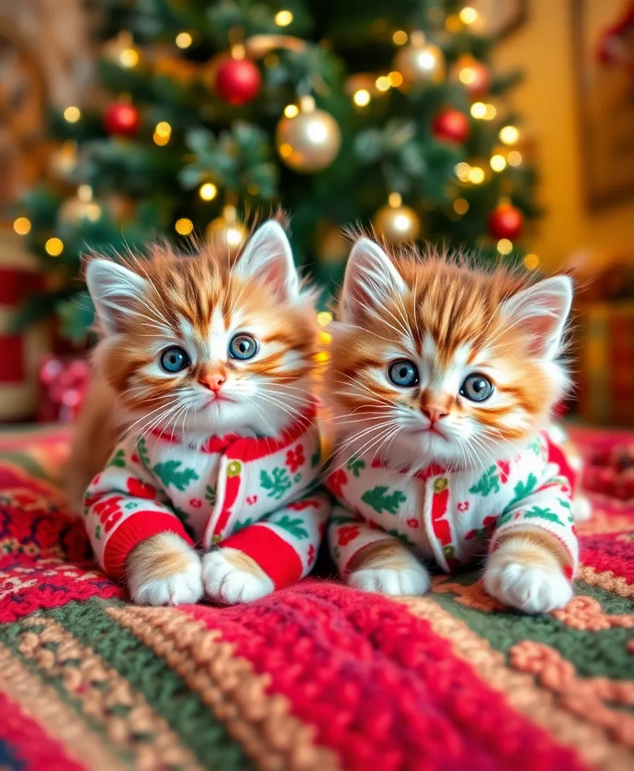 12 Holiday Photoshoot Ideas with Pets That Will Melt Your Heart (You Won't Believe #5!) - 5. Pets in Pajamas (You Won't Believe This!)