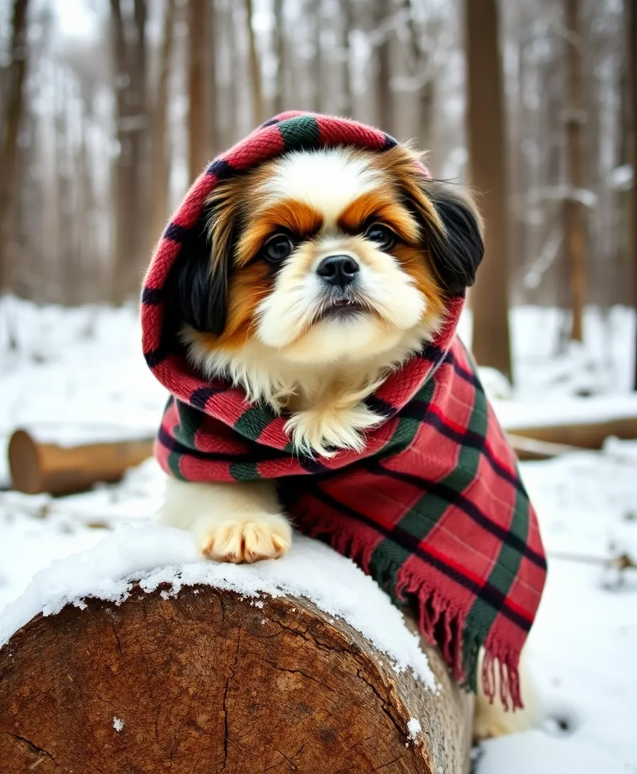 15 Adorable Winter Coat Ideas for Dogs That'll Make You Say 'Aww!' - 5. Stylish Cape