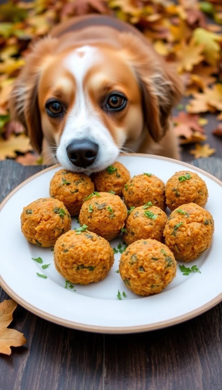10 Thanksgiving Dog Food Recipes That Will Have Your Pup Drooling (You Won't Believe #4!) - 8. Sweet Potato & Spinach Balls