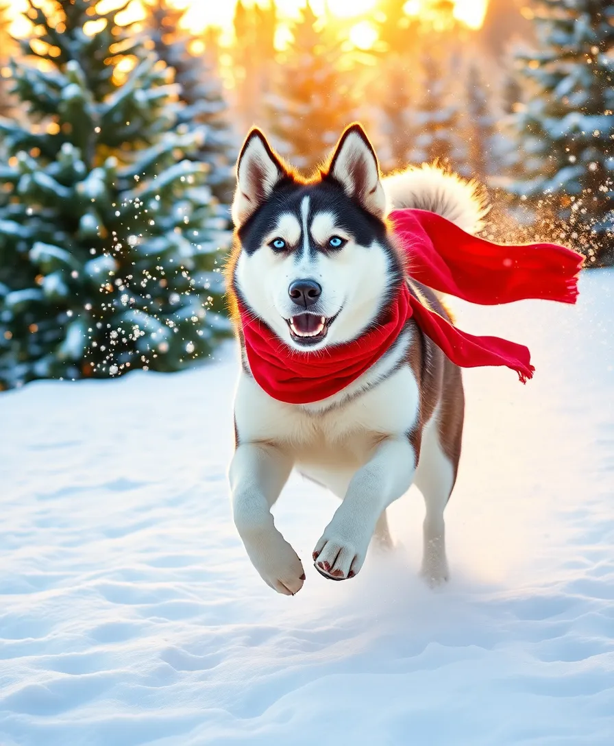 12 Holiday Photoshoot Ideas with Pets That Will Melt Your Heart (You Won't Believe #5!) - 3. Winter Wonderland Adventure