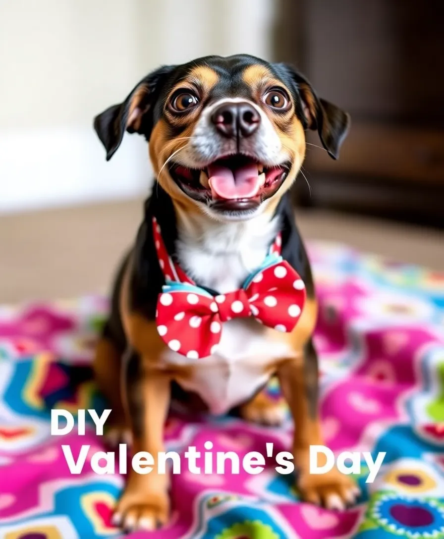 15 Creative DIY Valentine Day Gifts for Pets That Are Pawsitively Perfect! - 5. DIY Pet Bowties