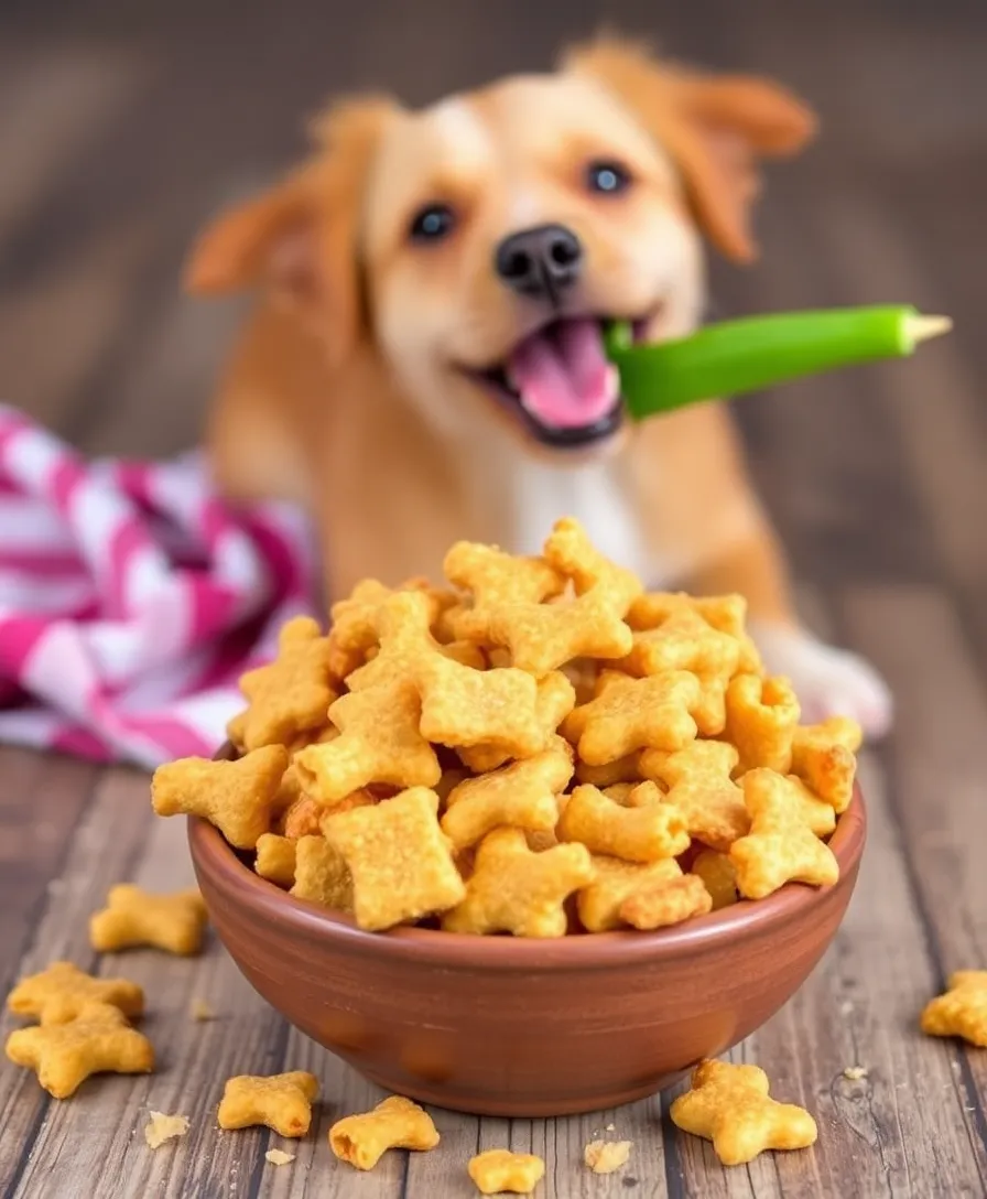 10 Thanksgiving Dog Treats So Easy, Your Pup Will Beg for More! - 5. Green Bean Crunchers