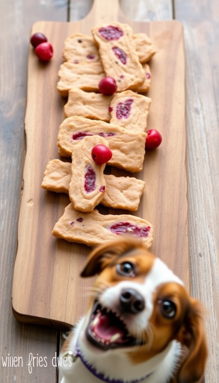 10 Thanksgiving Dog Food Recipes That Will Have Your Pup Drooling (You Won't Believe #4!) - 10. Turkey & Cranberry Chews