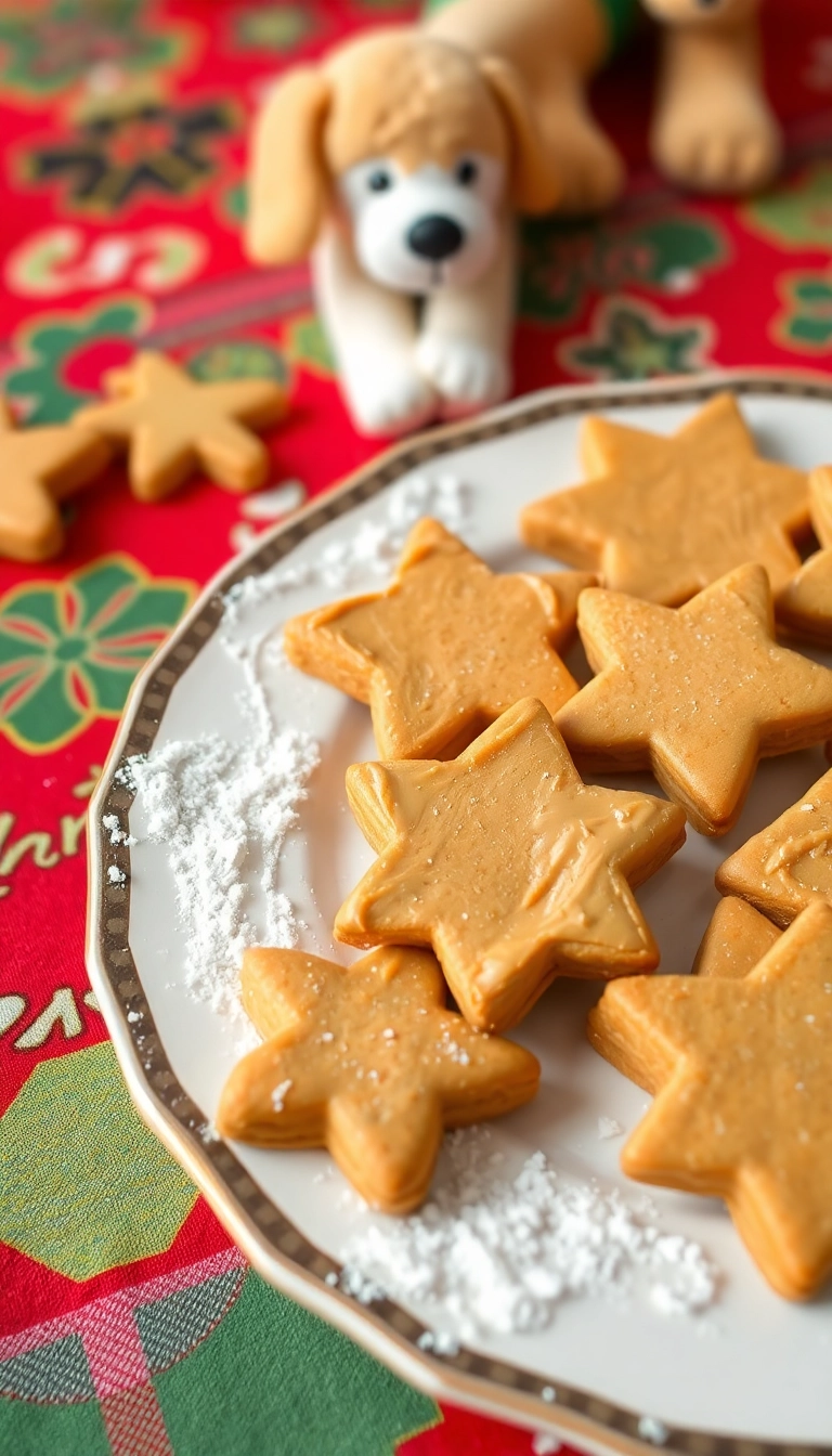 14 Simple DIY Dog Treat Recipes to Make This Christmas Extra Special! - 1. Peanut Butter and Pumpkin Treats