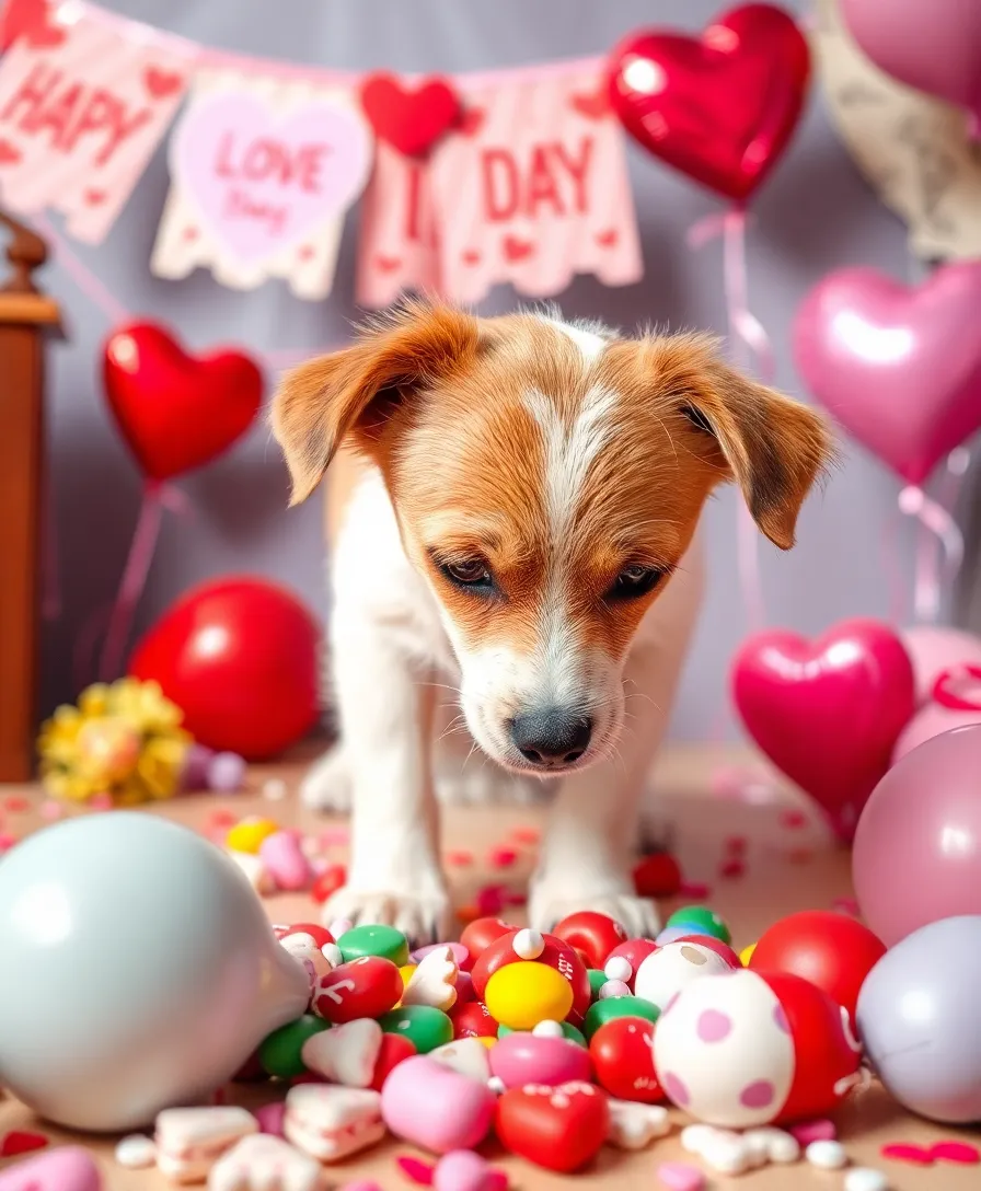 15 Creative DIY Valentine Day Gifts for Pets That Are Pawsitively Perfect! - 14. Valentine’s Day Pet Scavenger Hunt