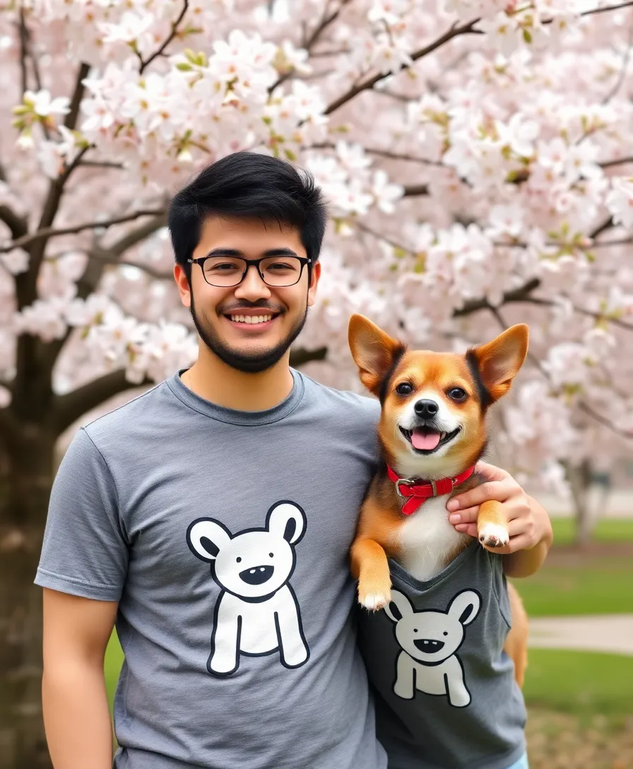 16 Seasonal Pet Outfit Tips for a Stylish Spring (Your Pet Will Be the Most Fashionable on the Block!) - 6. Matching Outfits for Pet Parents