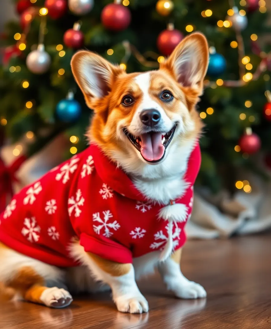 15 Adorable Winter Coat Ideas for Dogs That'll Make You Say 'Aww!' - 9. Festive Holiday Coat