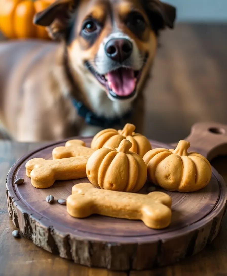 10 Thanksgiving Dog Treats So Easy, Your Pup Will Beg for More! - 1. Pumpkin Peanut Butter Dog Biscuits