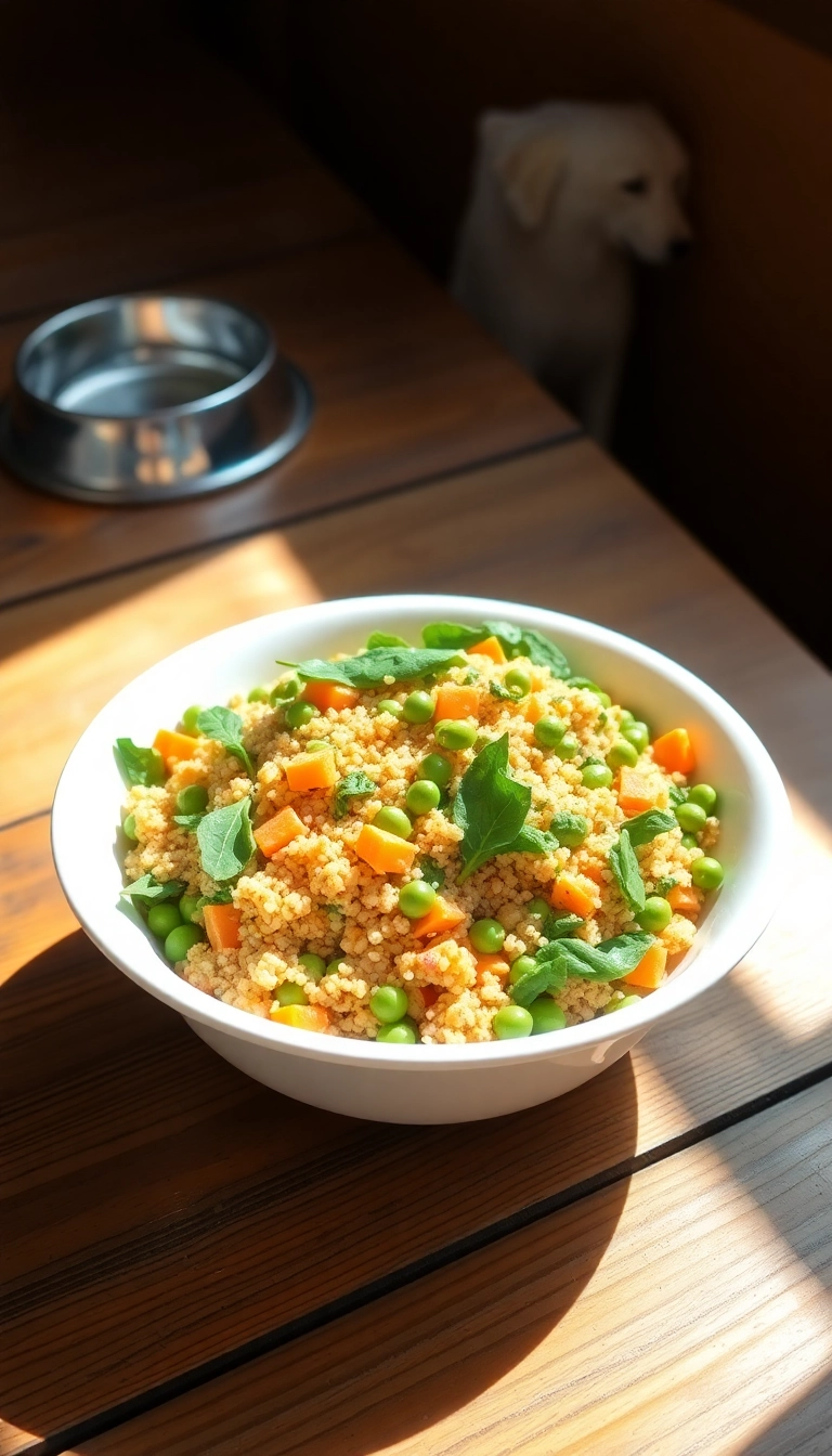 10 Wholesome Vegetarian Dog Recipes That'll Boost Your Dog's Health (You Won't Believe #3!) - 1. Veggie-Packed Quinoa Delight