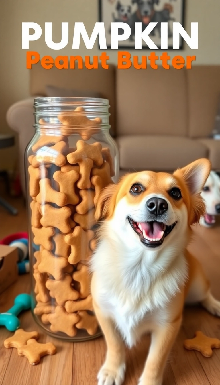 10 Wholesome Vegetarian Dog Recipes That'll Boost Your Dog's Health (You Won't Believe #3!) - 7. Pumpkin and Peanut Butter Biscuits