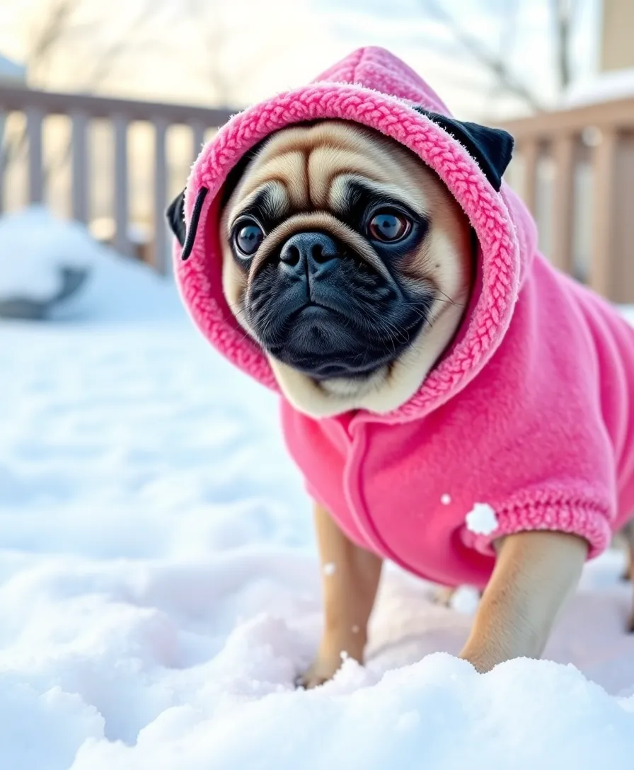 15 Adorable Winter Coat Ideas for Dogs That'll Make You Say 'Aww!' - 7. Fleece-Lined Hoodie
