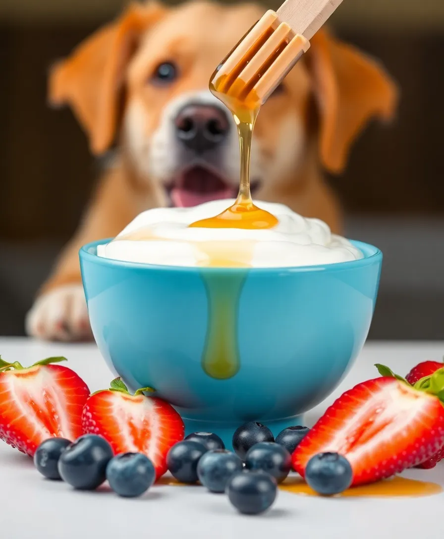 15 Healthy Homemade Dog Treats for Sensitive Stomachs (Your Dog Deserves #7!) - 12. Yogurt & Honey Drops