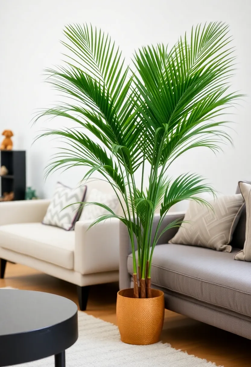 12 Stunning House Plants Safe for Cats and Dogs (You'll Love #6!) - 3. Parlor Palm (Chamaedorea elegans)