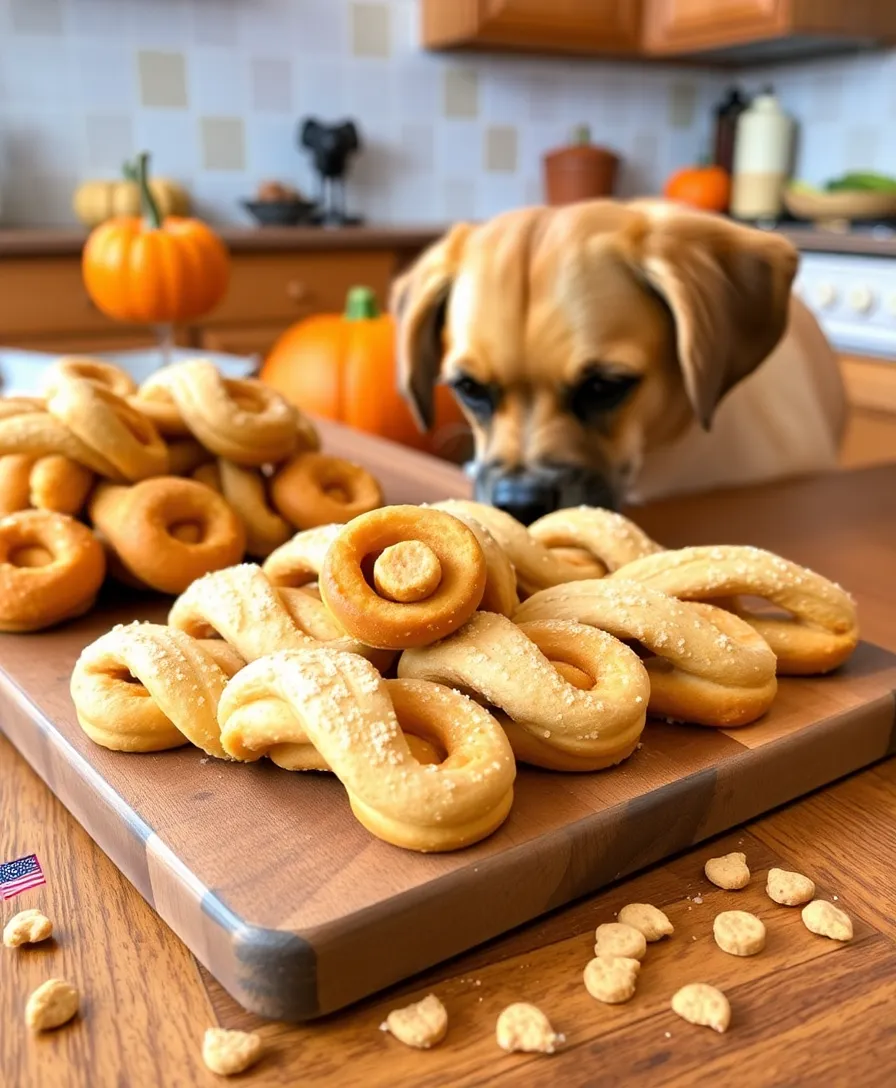 15 Irresistibly Delicious Homemade Pumpkin Applesauce Dog Treats Your Pup Will Beg For! - 12. Pumpkin Applesauce Twists
