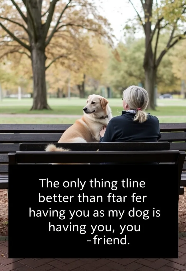 20 Thank You Quotes for Dog Caregivers That Will Melt Your Heart (Don't Miss #12!) - 5. 'The only thing better than having you as my dog is having you as my friend.' - Unknown