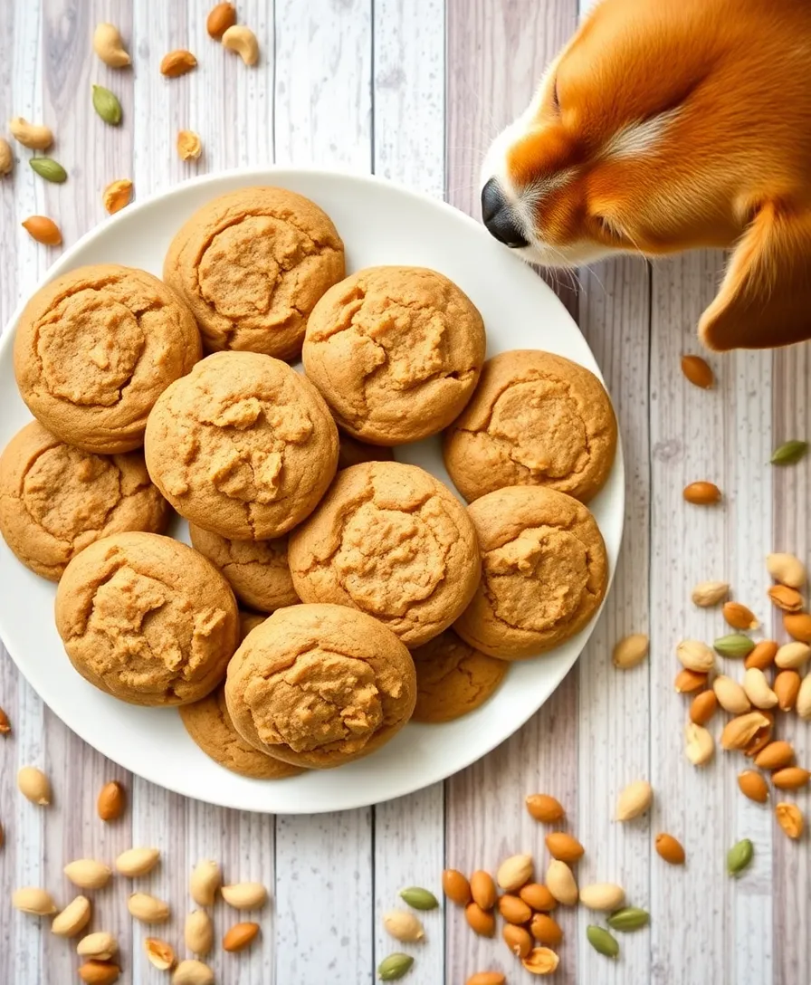 15 Irresistibly Delicious Homemade Pumpkin Applesauce Dog Treats Your Pup Will Beg For! - 5. Peanut Butter & Pumpkin Applesauce Medley