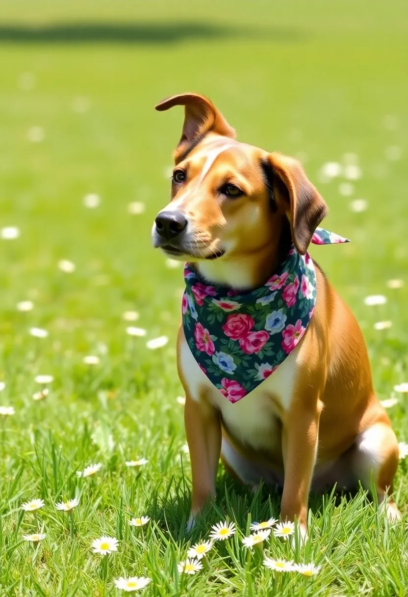 10 Adorable DIY Dog Bandanas You Can Make in Minutes (Your Pup Will Love #3!) - 1. Classic Triangle Bandana