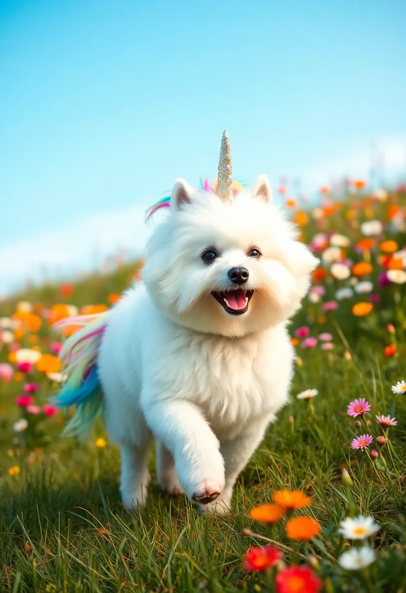 25 Trendy Halloween Pet Costume Ideas That Will Make Heads Turn! - 6. Magical Unicorn