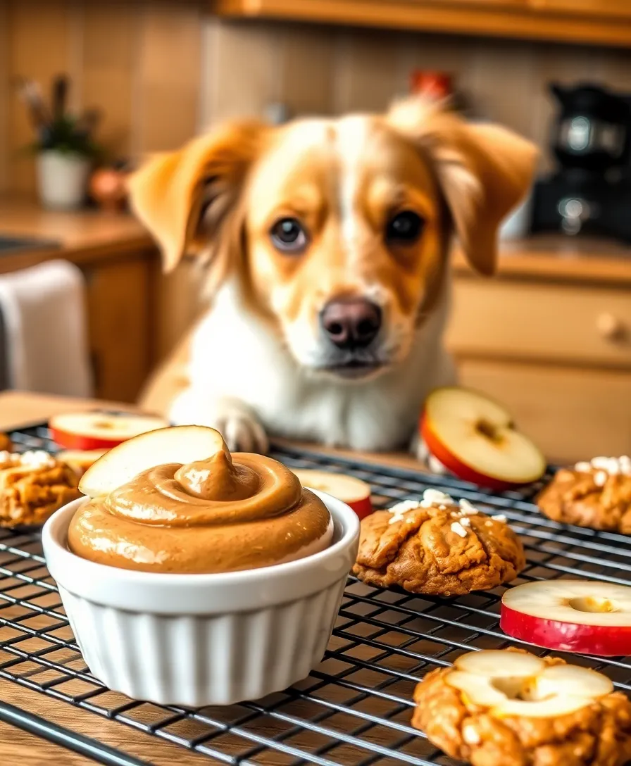 5 Natural Dog Treats for Bad Breath That Are Super Easy to Make at Home! - 3. Apple and Peanut Butter Treats