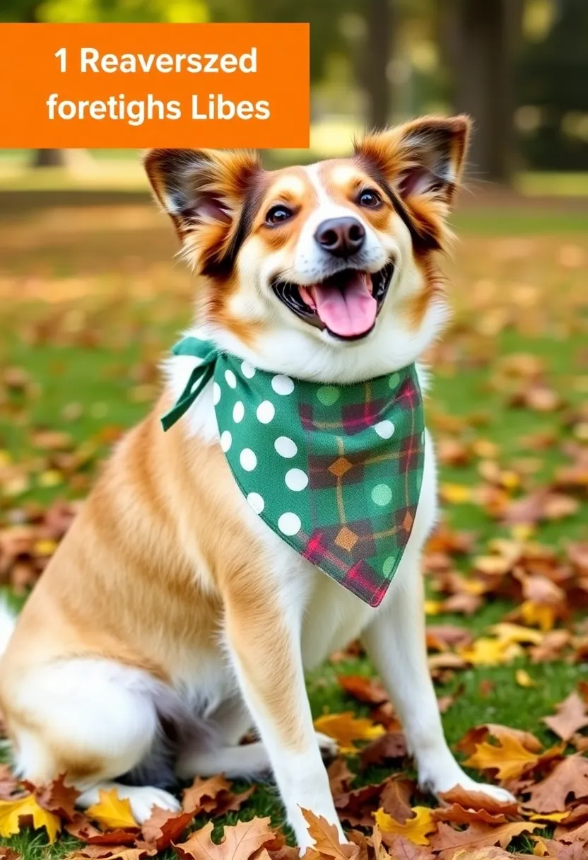 10 Adorable DIY Dog Bandanas You Can Make in Minutes (Your Pup Will Love #3!) - 2. Reversible Bandana