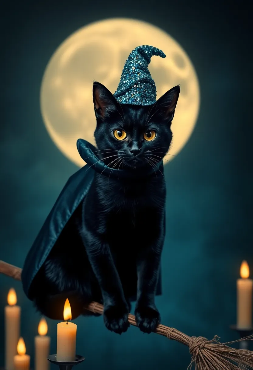 25 Trendy Halloween Pet Costume Ideas That Will Make Heads Turn! - 3. Witchy Vibes