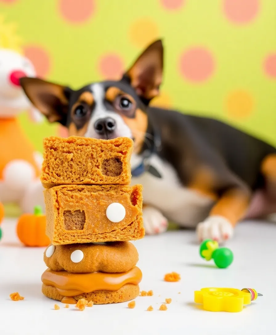 15 Irresistibly Delicious Homemade Pumpkin Applesauce Dog Treats Your Pup Will Beg For! - 11. Pumpkin Applesauce Sandwich Treats