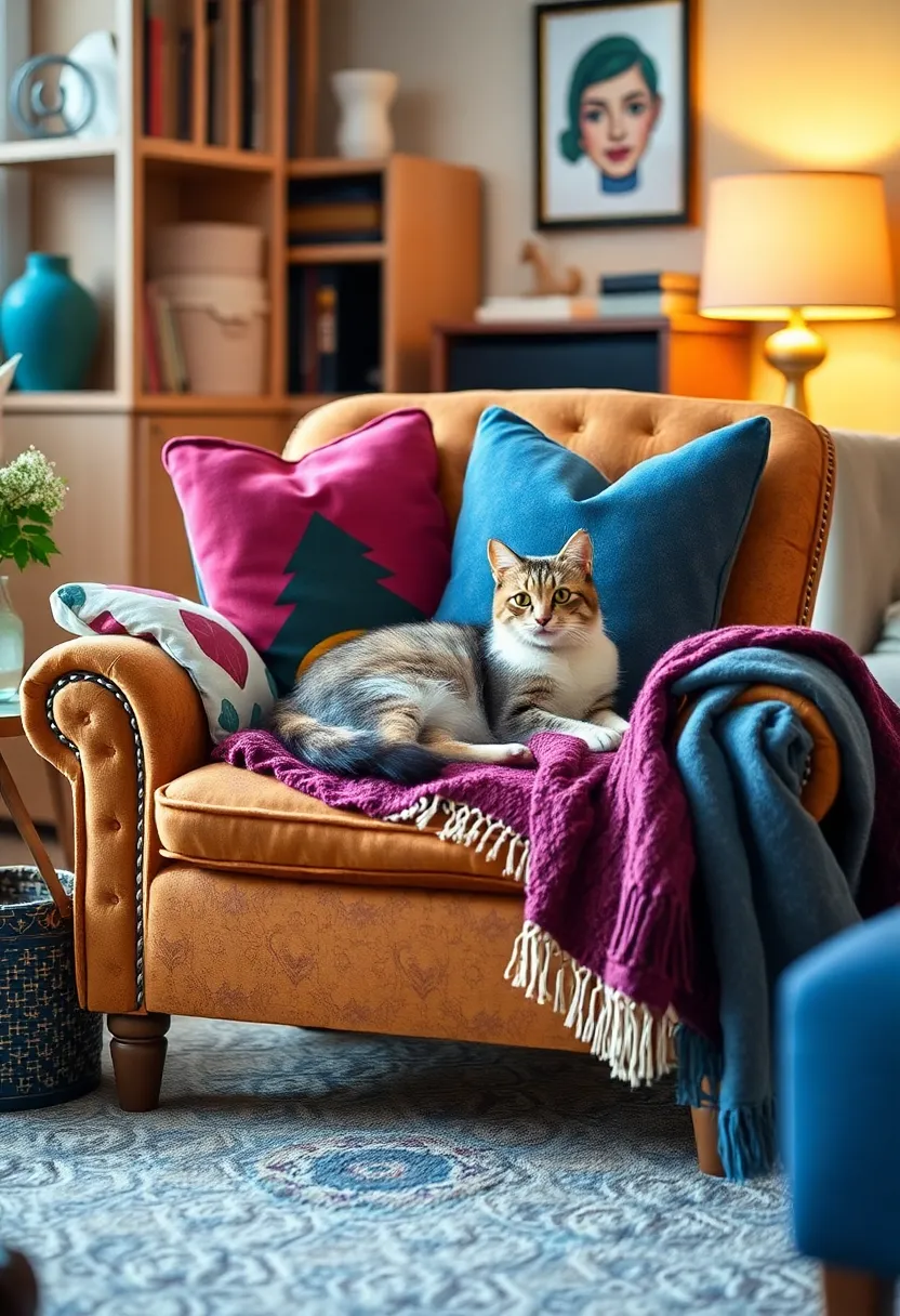 20 Ingenious Homemade Cat Furniture Ideas That Will Have Your Feline Friends Purring in Delight! - 13. Cat Sofa from Old Furniture