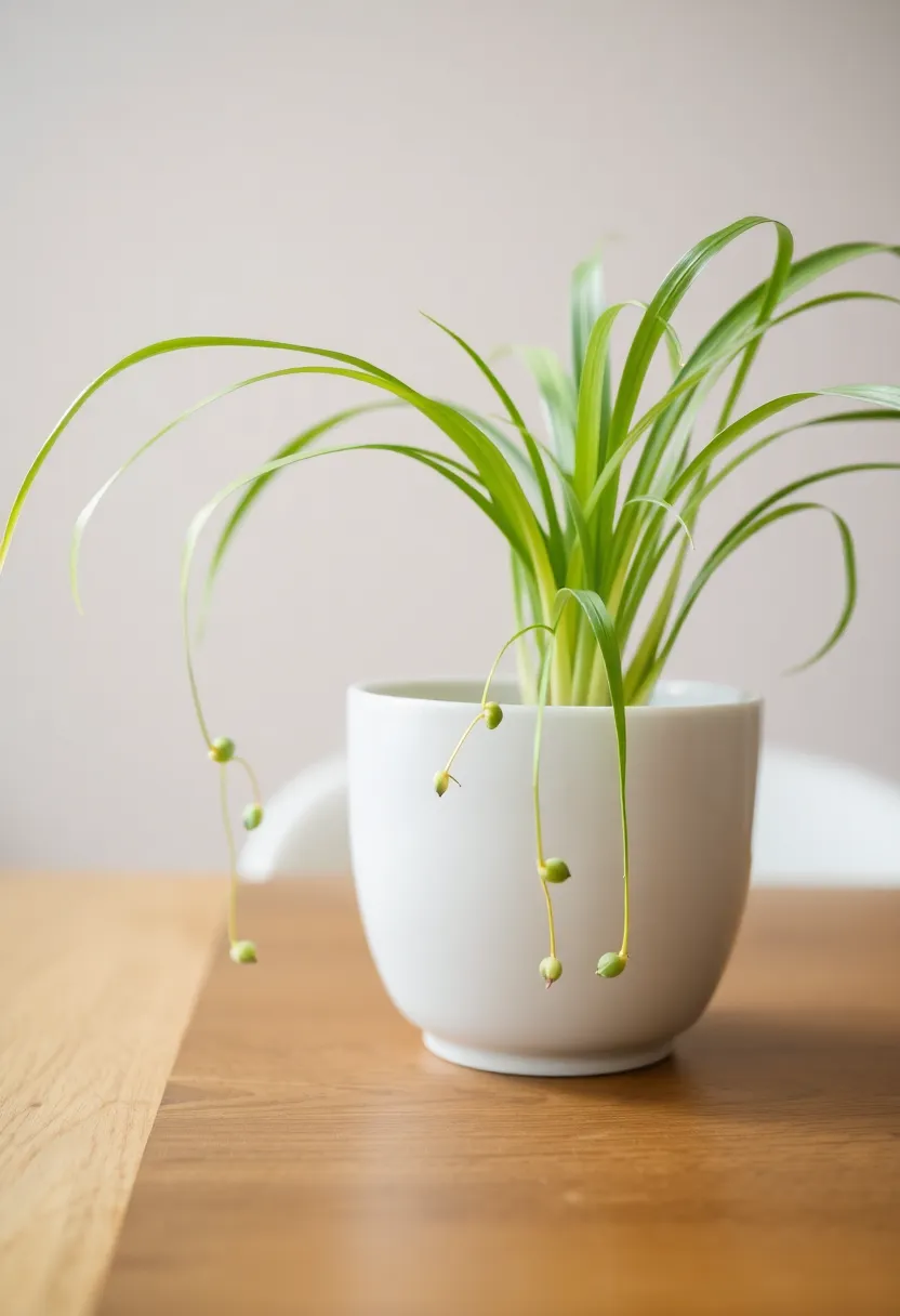 17 Gorgeous Non-Toxic House Plants That Are Perfect for Pet Lovers (You Won't Believe #9!) - 1. Spider Plant (Chlorophytum comosum)