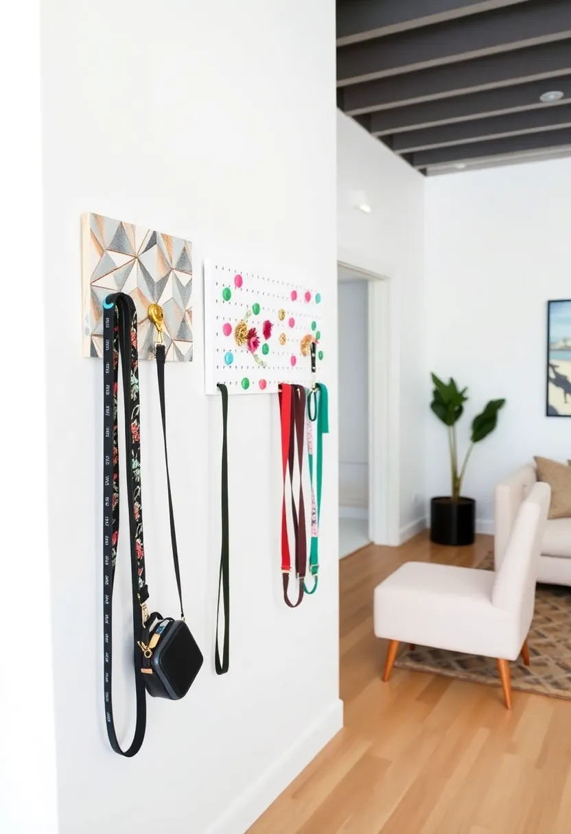 10 DIY Dog Leash Holder Ideas That Will Keep Your Home Organized and Stylish! - 7. Magnetic Leash Holder