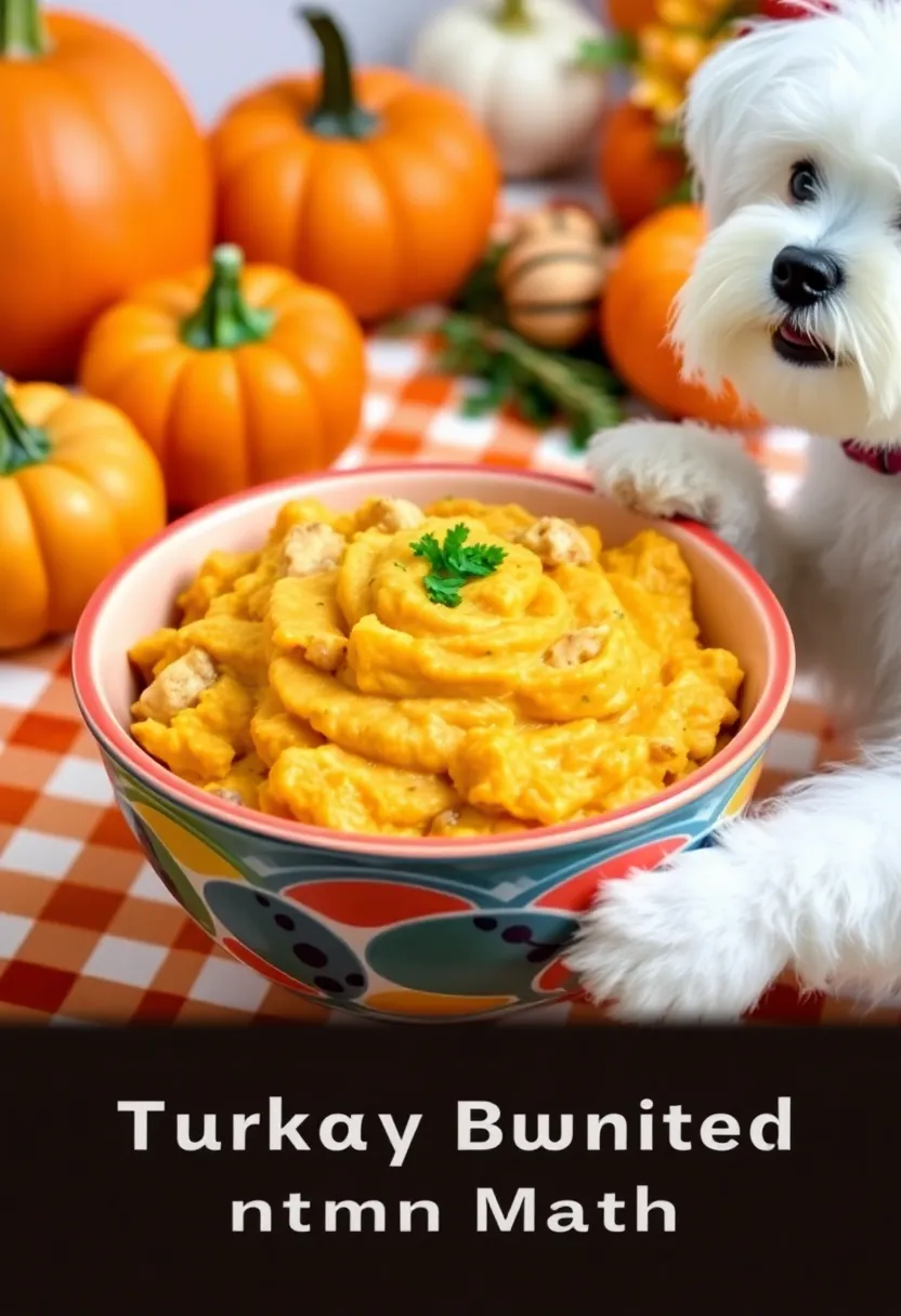 10 Irresistible Homemade Dog Food Recipes for Your Maltese (You Won't Believe #3!) - 3. Turkey and Pumpkin Mash (You Won't Believe This One!)