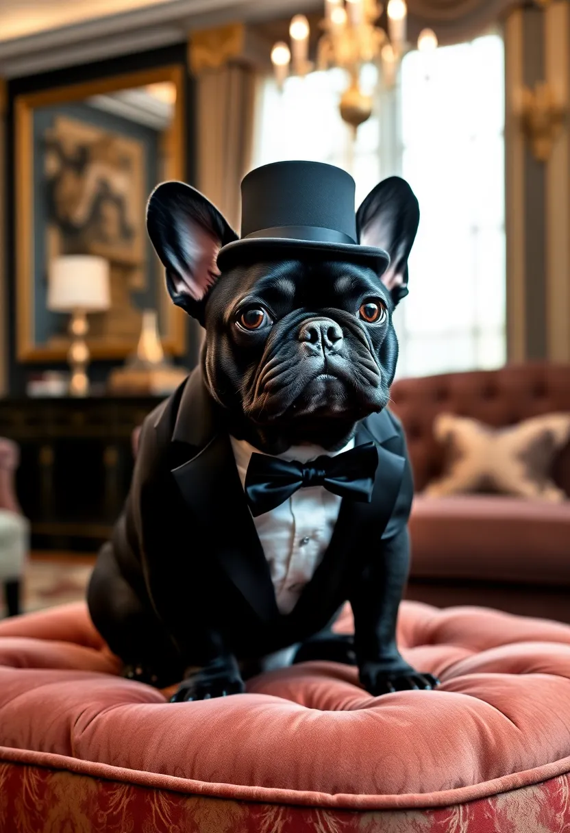25 Trendy Halloween Pet Costume Ideas That Will Make Heads Turn! - 11. Dapper Gentleman