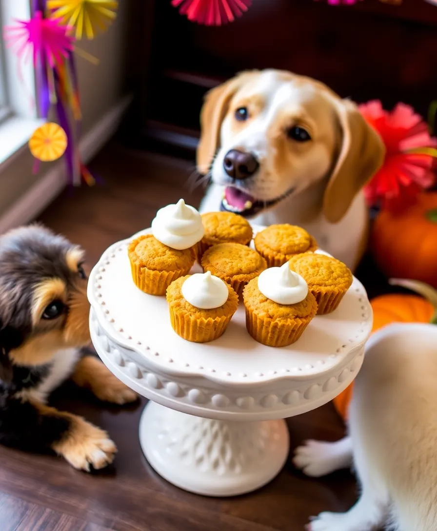 15 Irresistibly Delicious Homemade Pumpkin Applesauce Dog Treats Your Pup Will Beg For! - 6. Pumpkin Applesauce Cake Bites