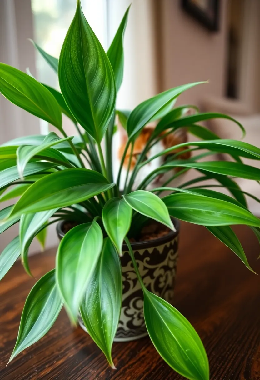 12 Stunning House Plants Safe for Cats and Dogs (You'll Love #6!) - 1. Spider Plant (Chlorophytum comosum)