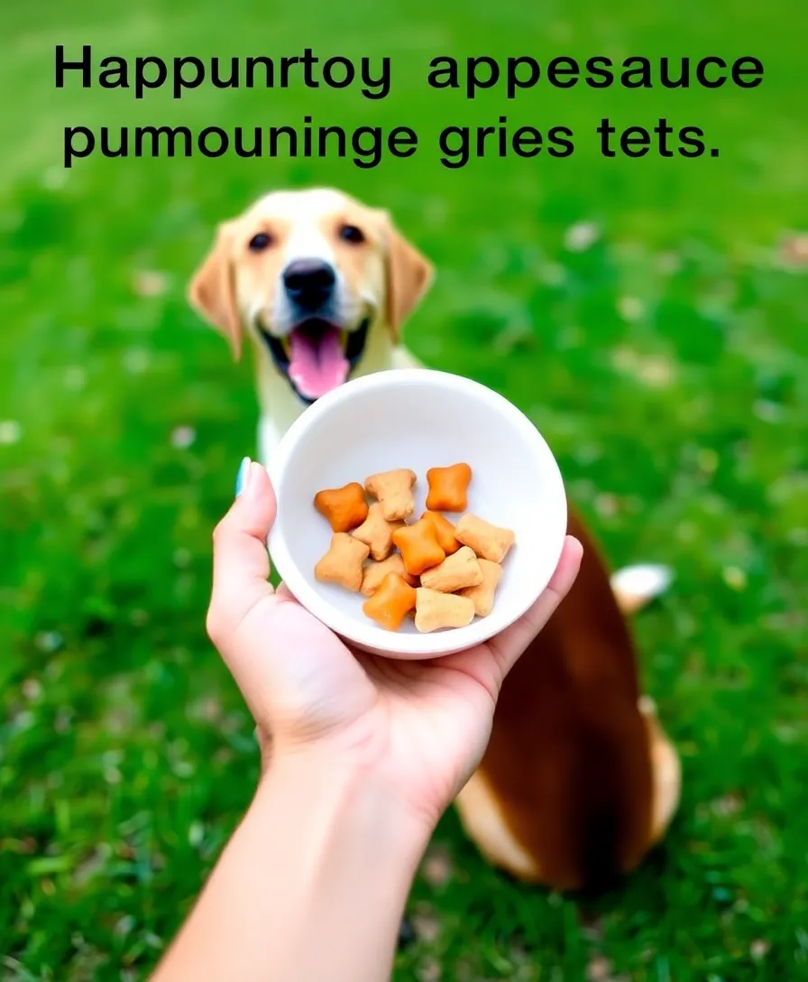 15 Irresistibly Delicious Homemade Pumpkin Applesauce Dog Treats Your Pup Will Beg For! - 4. Pumpkin Applesauce Training Treats