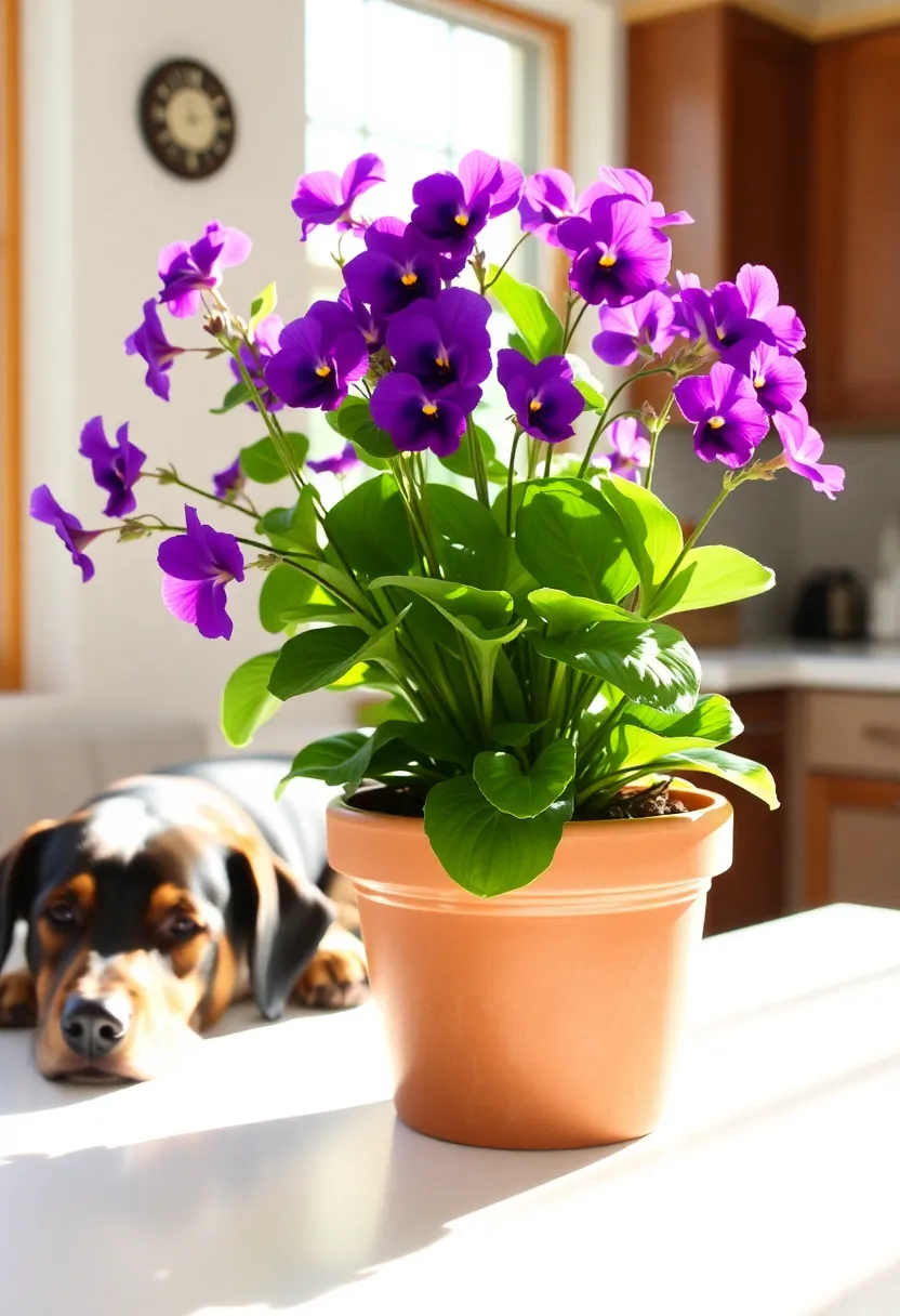 12 Stunning House Plants Safe for Cats and Dogs (You'll Love #6!) - 8. African Violet (Saintpaulia)