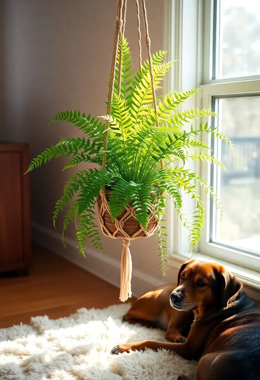 12 Stunning House Plants Safe for Cats and Dogs (You'll Love #6!) - 2. Boston Fern (Nephrolepis exaltata)